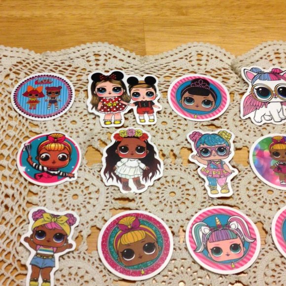 L.O.L. stickers for cellphones, laptop, lockers, crafts, scra… - Picture 3 of 5